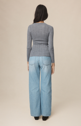 Marle Soft Charcoal Ana Top