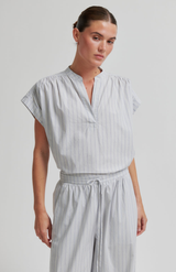 Second Female Cashmere Blue Sarisa Top