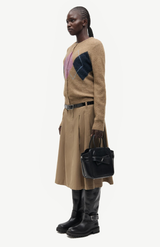 Samsoe Samsoe Lead Gray Sanor Short Cardigan