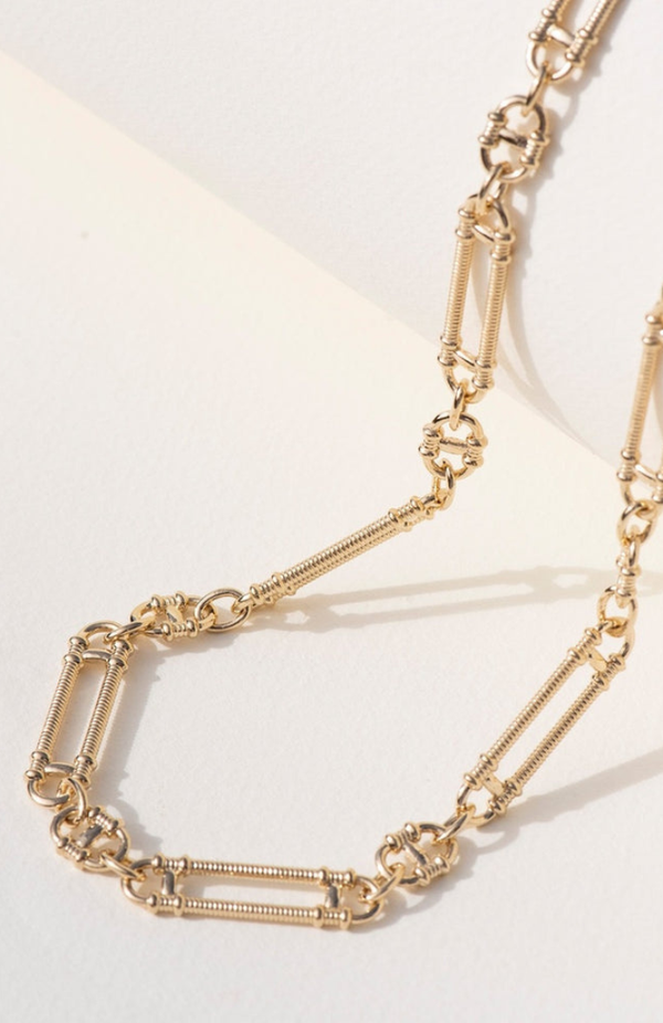 Zoe & Morgan 22k Gold Plated Prana Chain (50cm)
