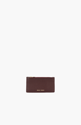 Deadly Ponies Dark Cherry Zip Card Holder