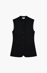 Rebe Black Sloane Vest