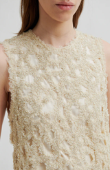 Second Female Summer Sand Beaded Dress