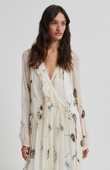 Second Female Summer Sand Florala Maxi Dress