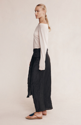 Marle Black Caster Skirt