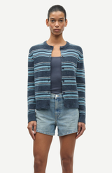 Samsøe Samsøe Blue Nor Short Cardigan