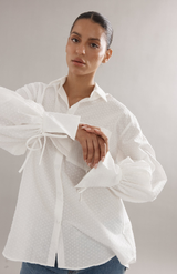 Caitlin Crisp Ivory Sonny Shirt