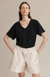 Marle Ivory Silk Nara Short