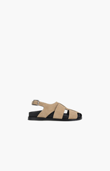 Deadly Ponies Oat Suede Triton Sandal