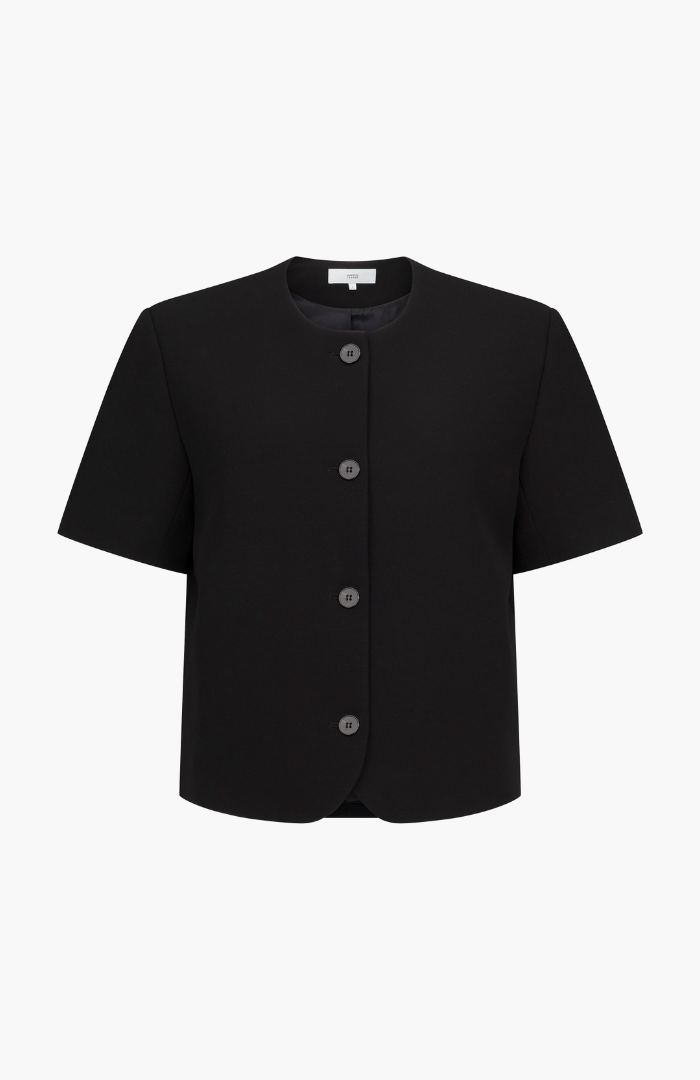 Harris Tapper Black Short Sleeve Tilmens Jacket