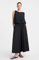 Morrison Black Celine Bubble Top