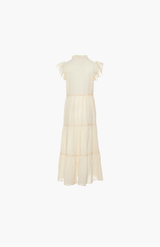 Devotion Off White Lace Gaze Dress