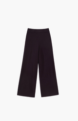Aleger Merlot Cashmere Blend Side Stitch Pant