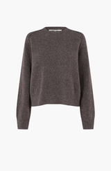 Second Female Mid Grey Melange Raglan Knit