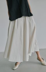 Anne-Mi White Sand Irissa Long Skirt
