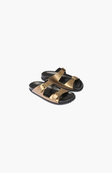 Rabens Saloner Matellic Oxana Buckle Sandal