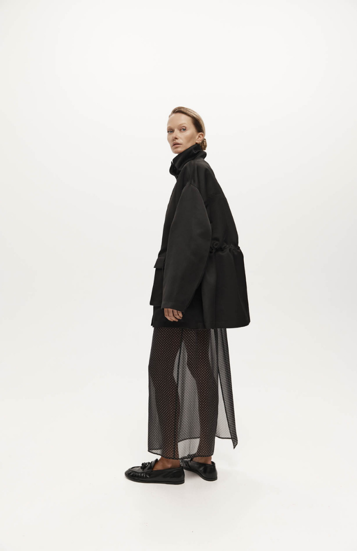 Harris Tapper Black Balmoral Parka