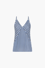 Birgitte Herskind Navy Blue Stripe Millie Top