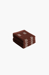 Baina Mudbrick + Cream Selene Face Cloth
