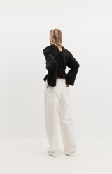 Harris Tapper Black Long Sleeve Chaimberlain Top