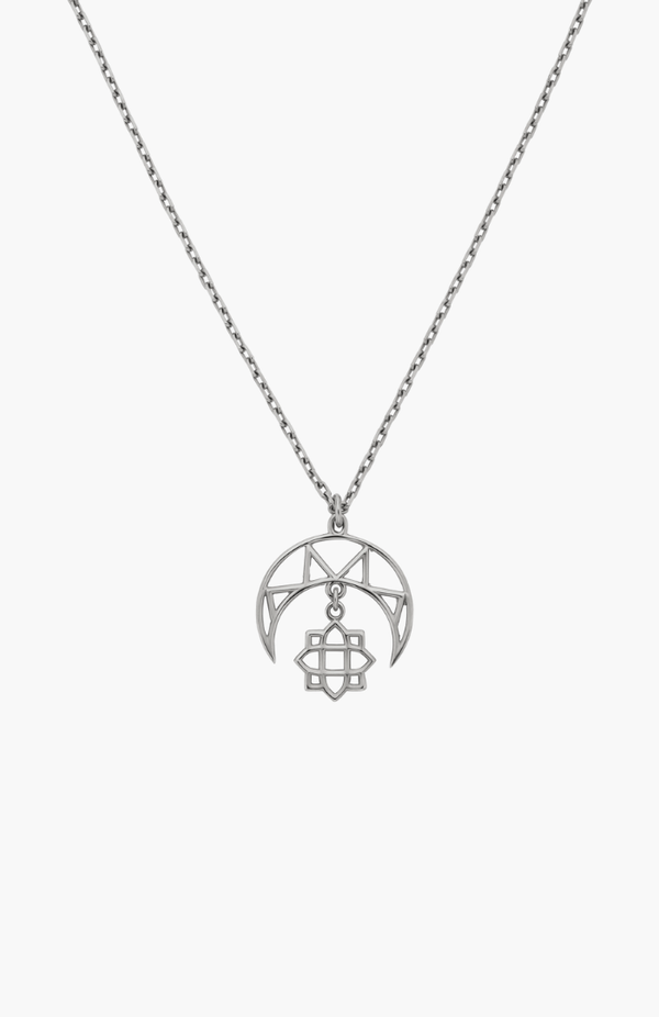 Zoe & Morgan Sterling Silver Balance Necklace