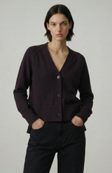 Aleger Eggplant Most Favourite Cardigan