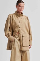 Second Female Camel Gable Jacket