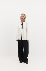Harris Tapper Ivory Loin Top