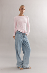 Caitlin Crisp Pink Tutu Long Sleeve