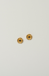 Charlotte Penman Gold Aristotle Black Spinel Studs