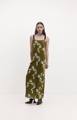 Harris Tapper Viridis Embroidered Pairo Dress