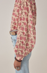 Maison Hotel Scottish Pink Lennox Blouse