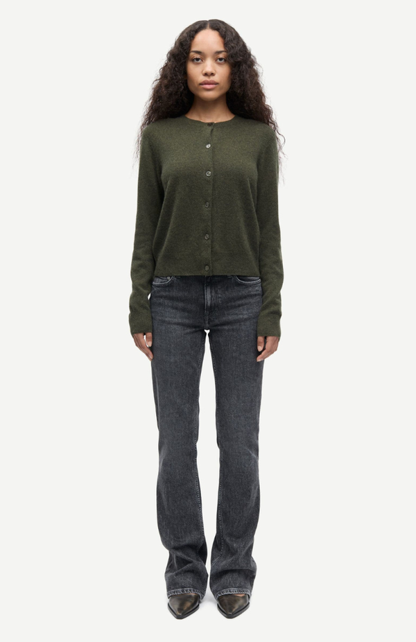 Samsøe Samsøe Dark Evergreen Saboston Cardigan