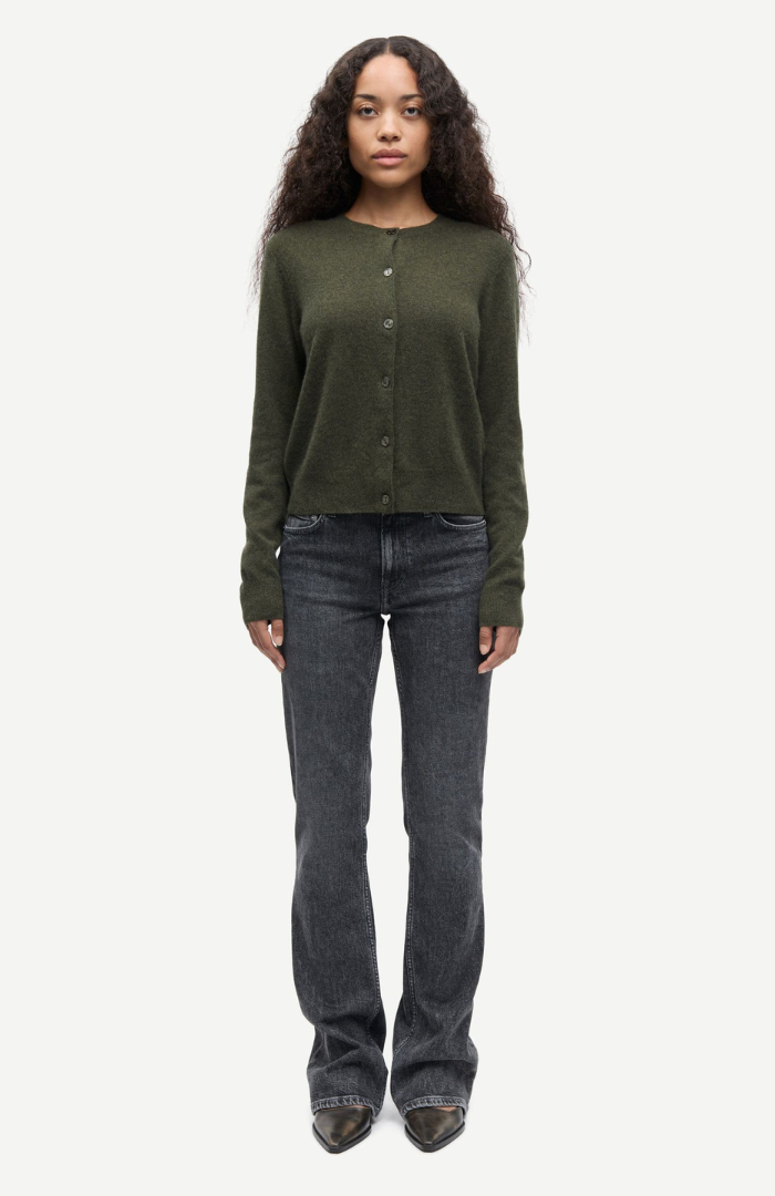 Samsøe Samsøe Dark Evergreen Saboston Cardigan