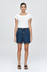 Marle Classic Blue Classic Jean Short