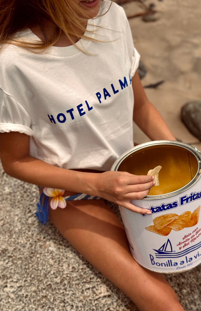 Little Palma Blue Hotel Palma T-Shirt