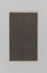 Baina Sand & Noir Saroma Bath Mat