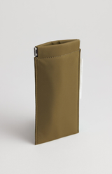 Yu Mei Fir Green Nylon Glasses Case