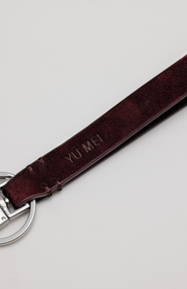 Yu Mei Fire Suede Key Fob
