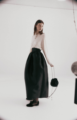 Harris Tapper Black Beaded Onassis Bag