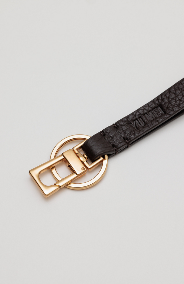 Yu Mei Molasses Deer Nappa Key Fob