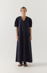 Foemina Navy Scottie Dress
