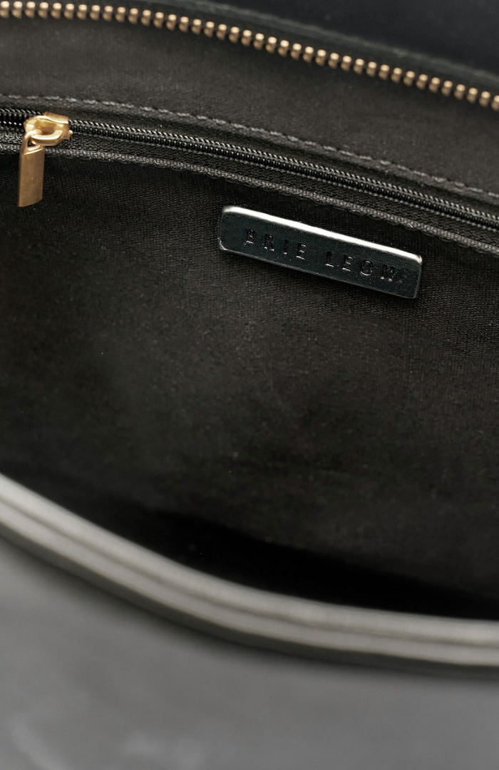 Brie Leon Black Everyday East-West Tote