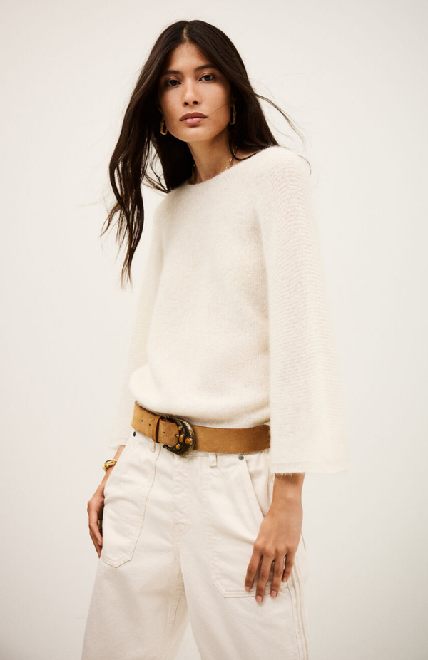 Ba&sh Ecru Isaac Jumper