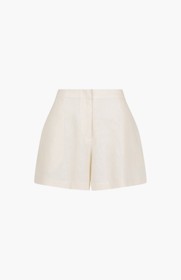 Morrison Ecru Linen Short