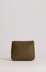 Yu Mei Fir Green Nylon Small Utility Bag