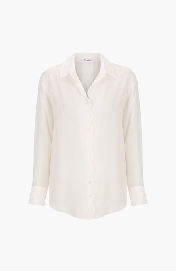 Morrison Cream Hazel Silk Shirt