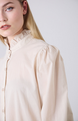 Laing Sand Jane Frill Blouse