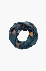 Good & Co Petrol Heritage Triangle  Scarf