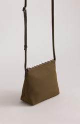 Yu Mei Fir Green Nylon Small Utility Bag